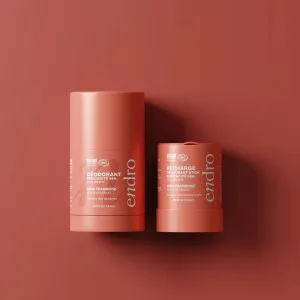 Duo deodorant stick recharge 48h parfum rose framboise - Rituel Éclat