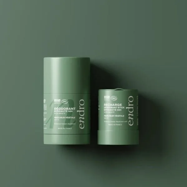 Duo deodorant stick recharge mixte 48h parfum fraicheur vegetale - Rituel Éclat