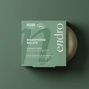 Shampoing solide cheveux gras - Rituel Éclat